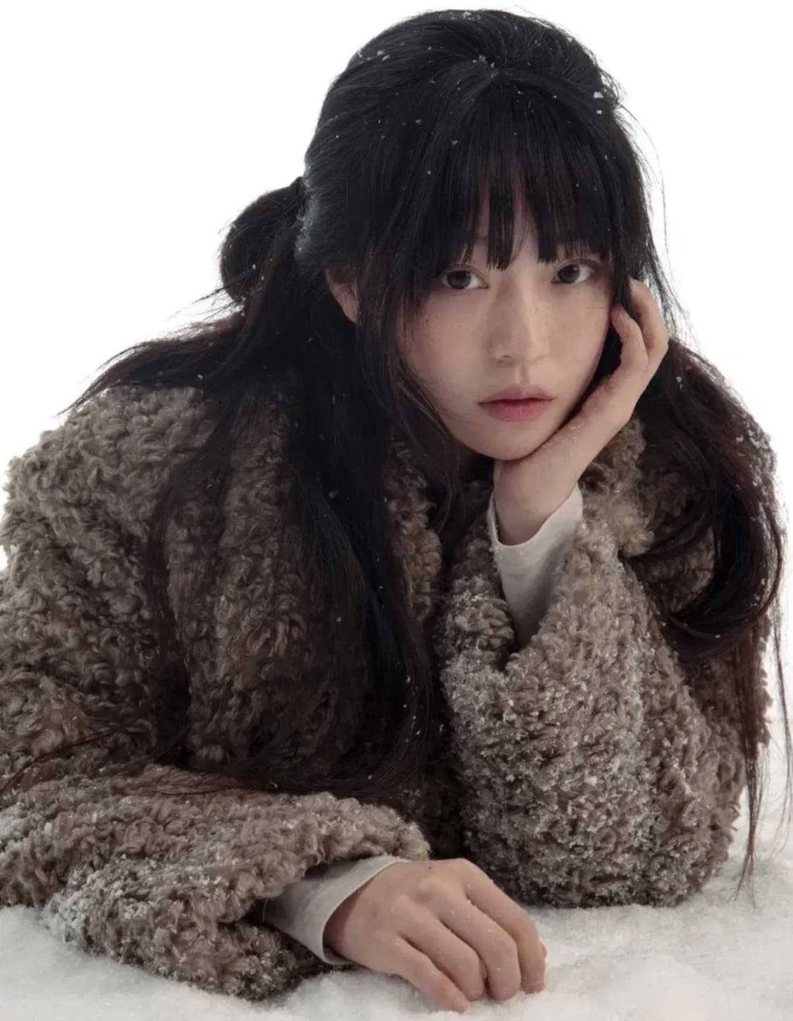 포니즈 클라우디 퍼자켓 cloudy fur jacket 상품이미지1