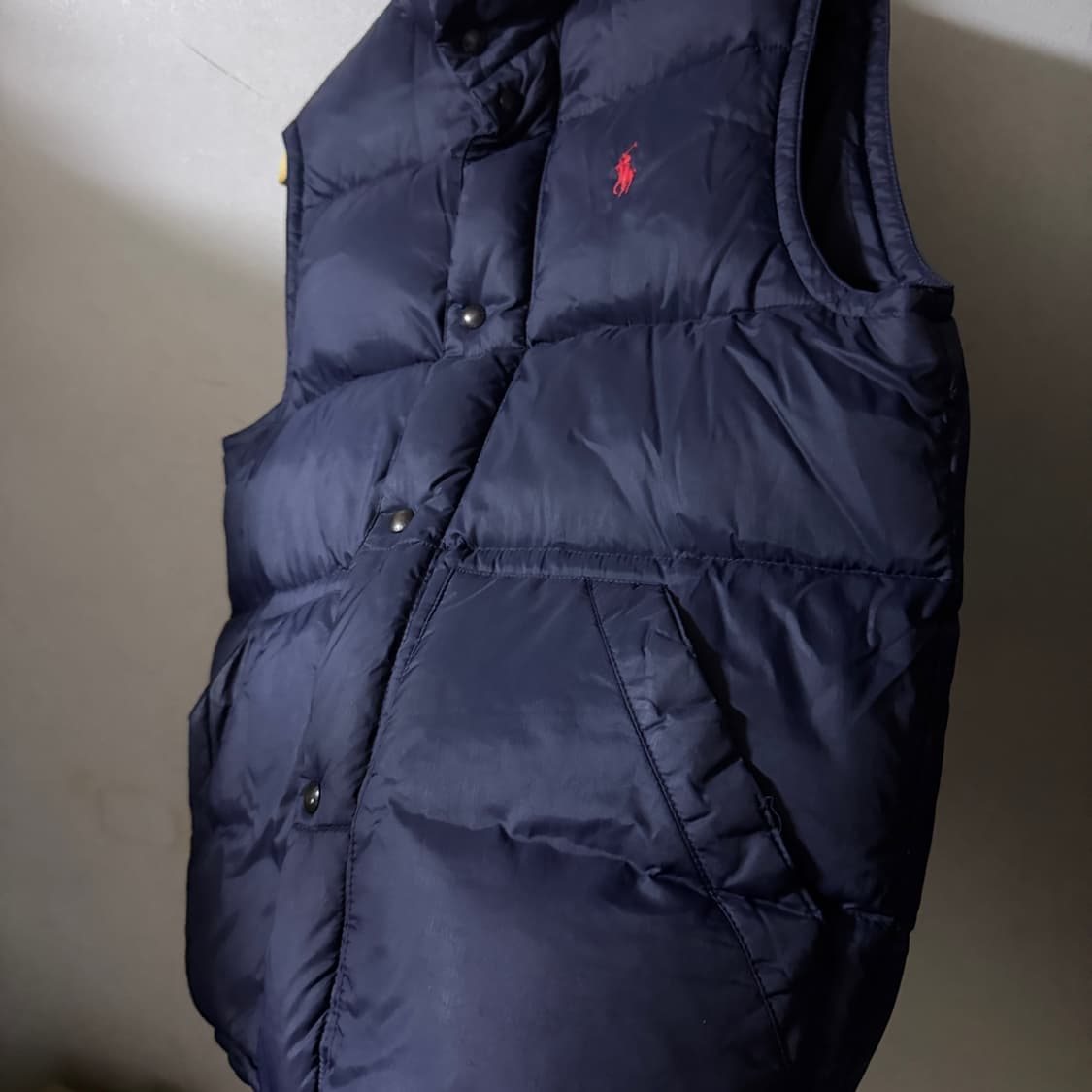 폴로 랄프로렌 로고 오리털 패딩 베스트 M (77,남성 95) 상품이미지3