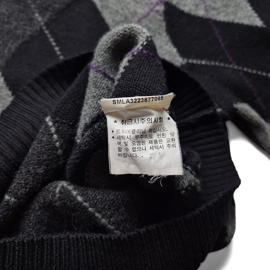 [95] 폴로 랄프로렌 울 알파카 아가일니트 상품이미지8