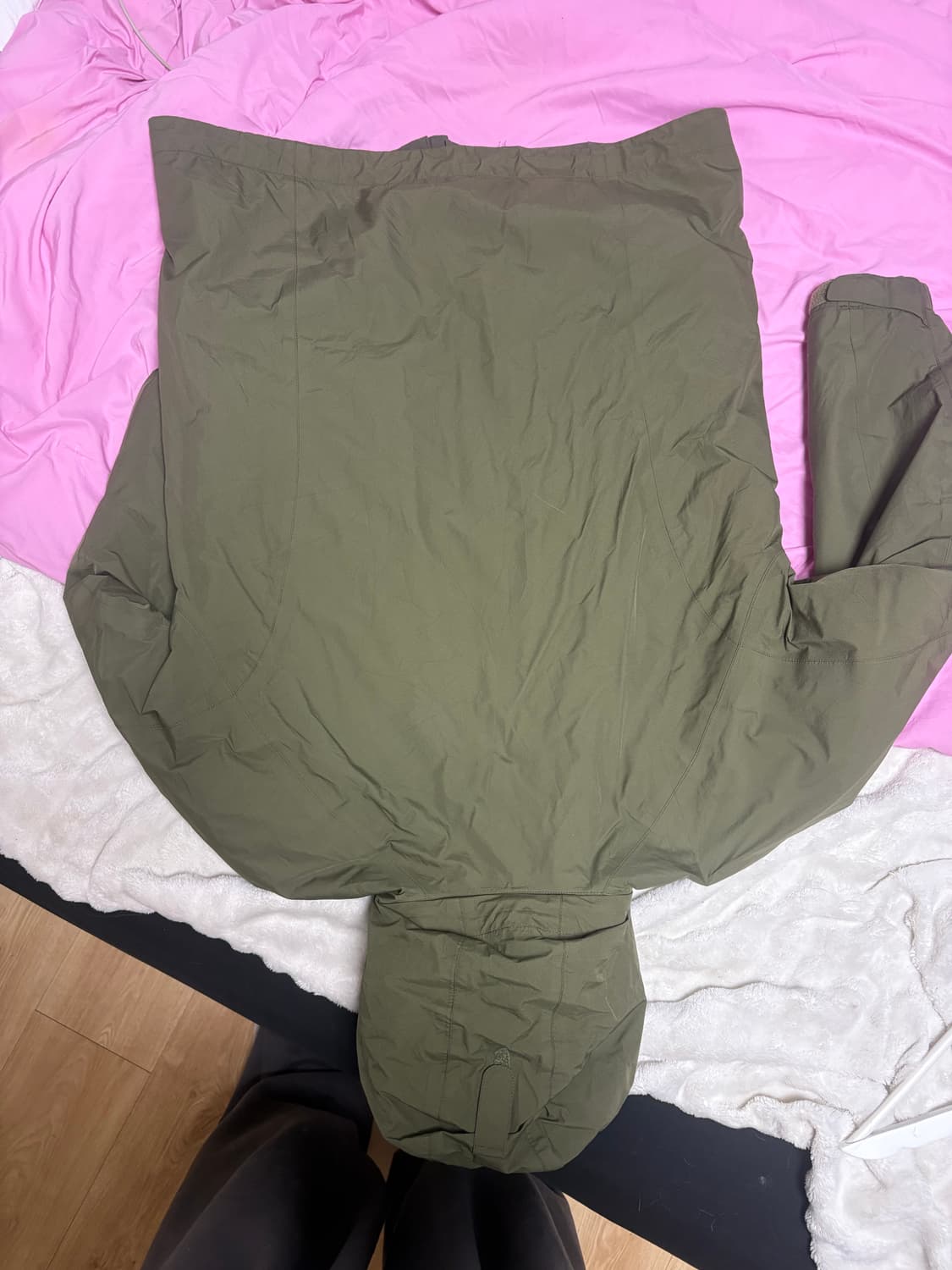 몽벨 베일다운파카 올리브 상품이미지2