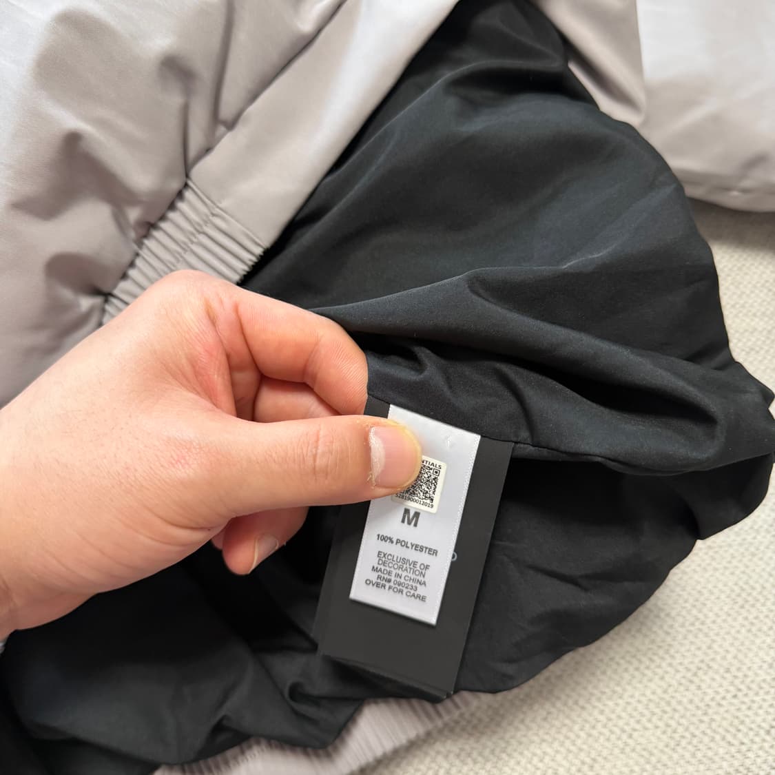 피어오브갓 에센셜 퍼피 자켓 실버 상품이미지4