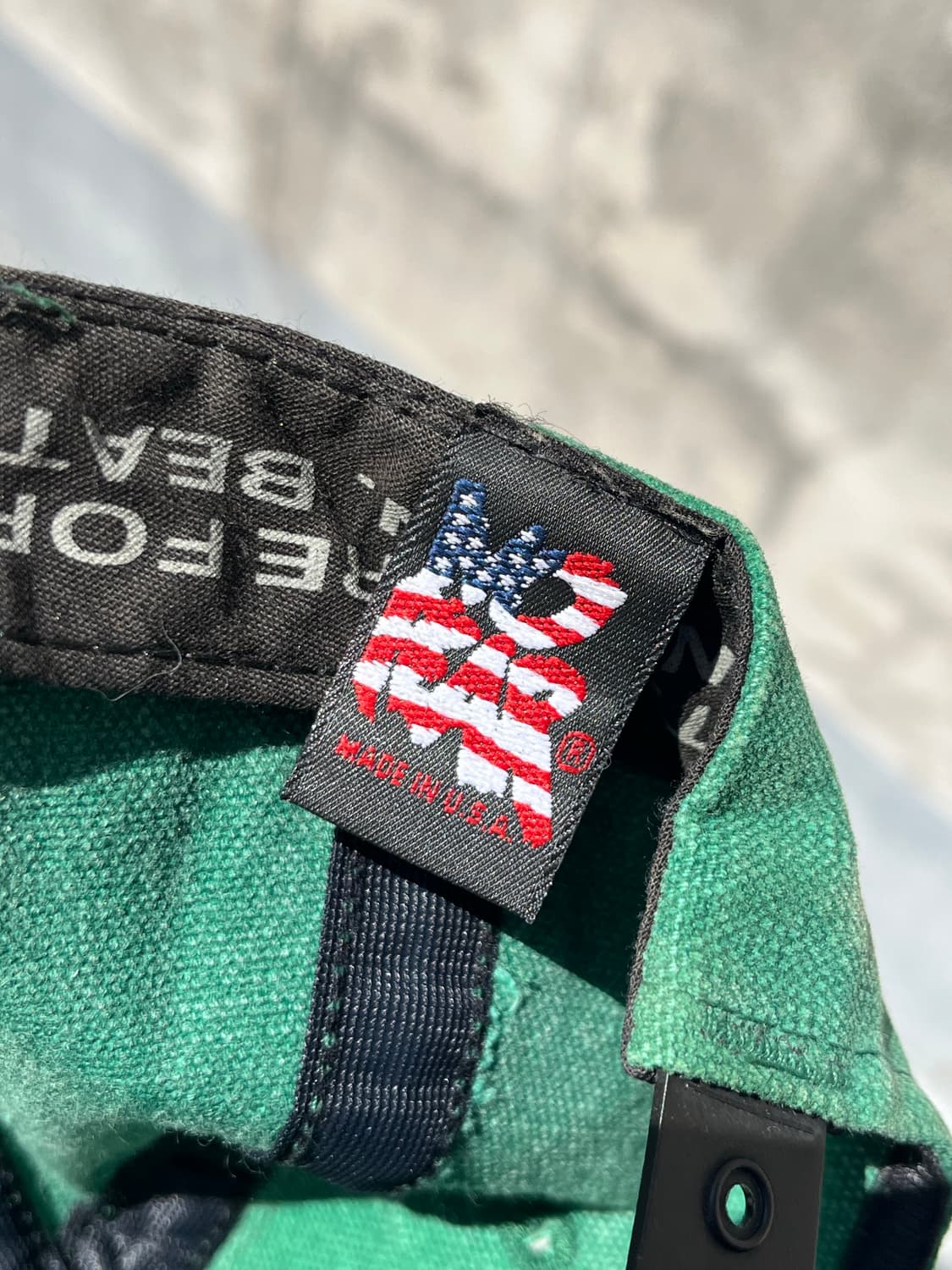 1990s No Fear  Green Faded Cap 상품이미지6