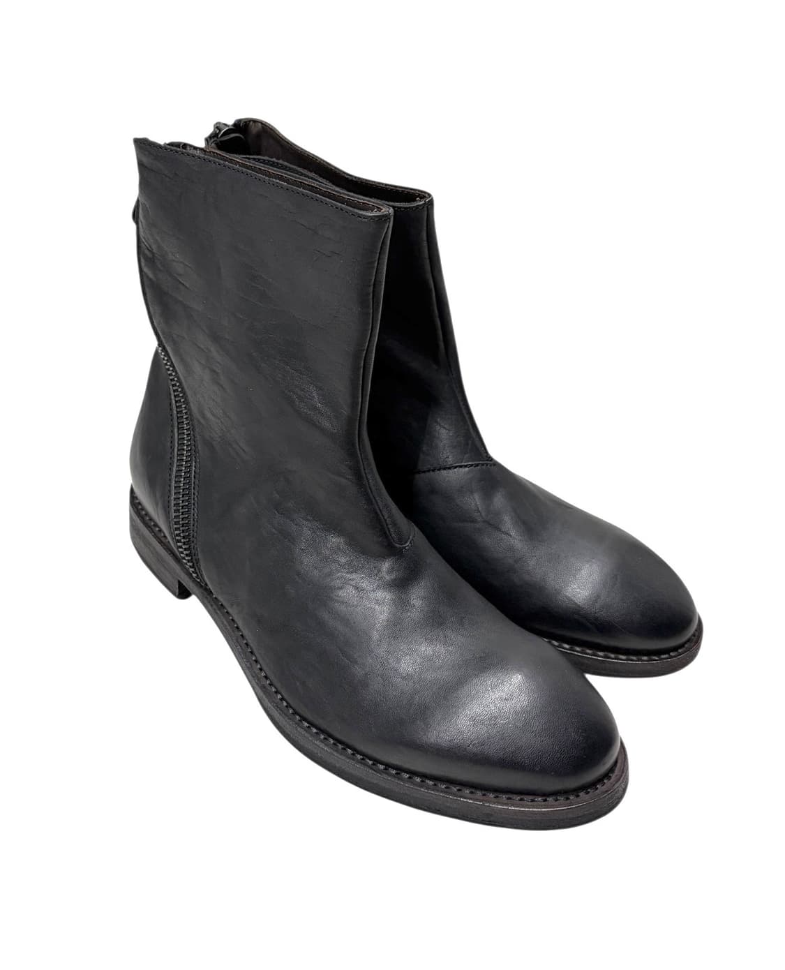 폴 스미스 트위스티드 지퍼 레더 부츠 상품이미지3