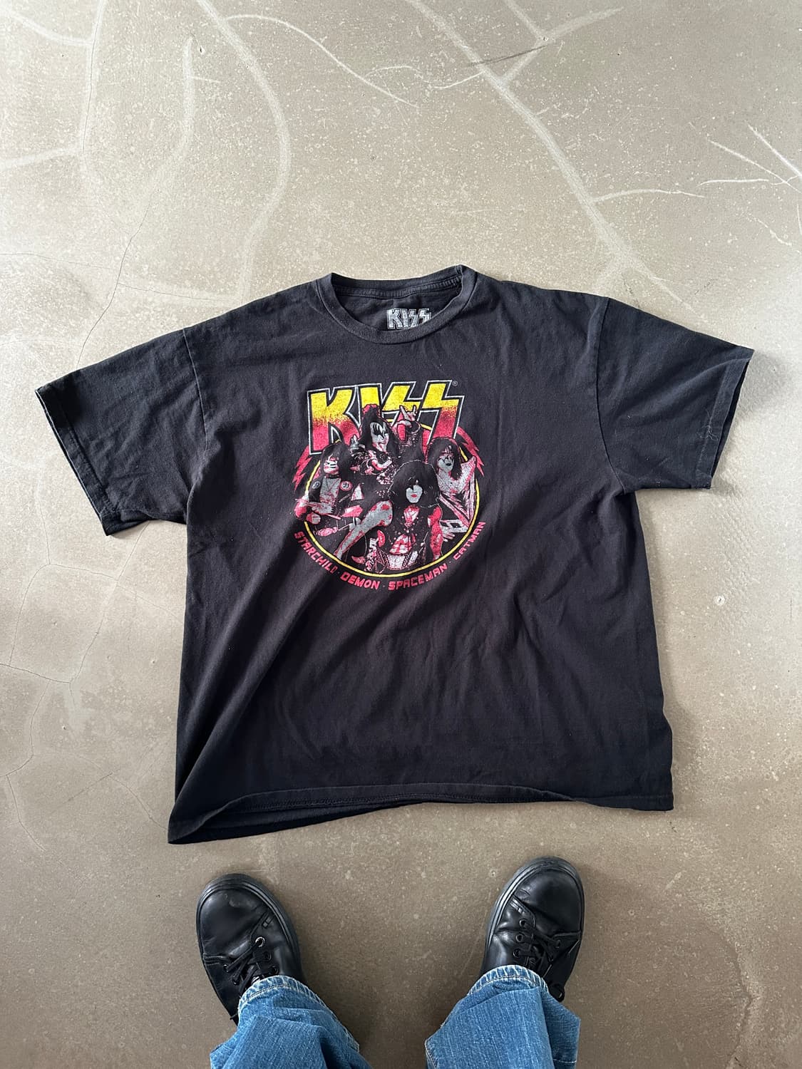 KISS 밴드 그래픽 티셔츠 상품이미지4