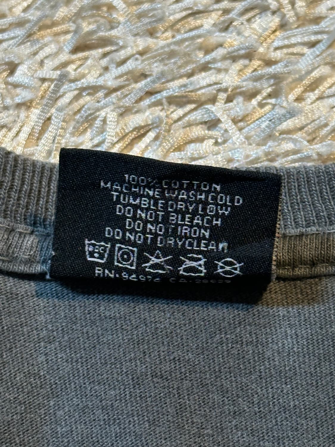 희귀) 스투시 STUSSY 피그먼트 워싱 반팔 티셔츠 상품이미지7
