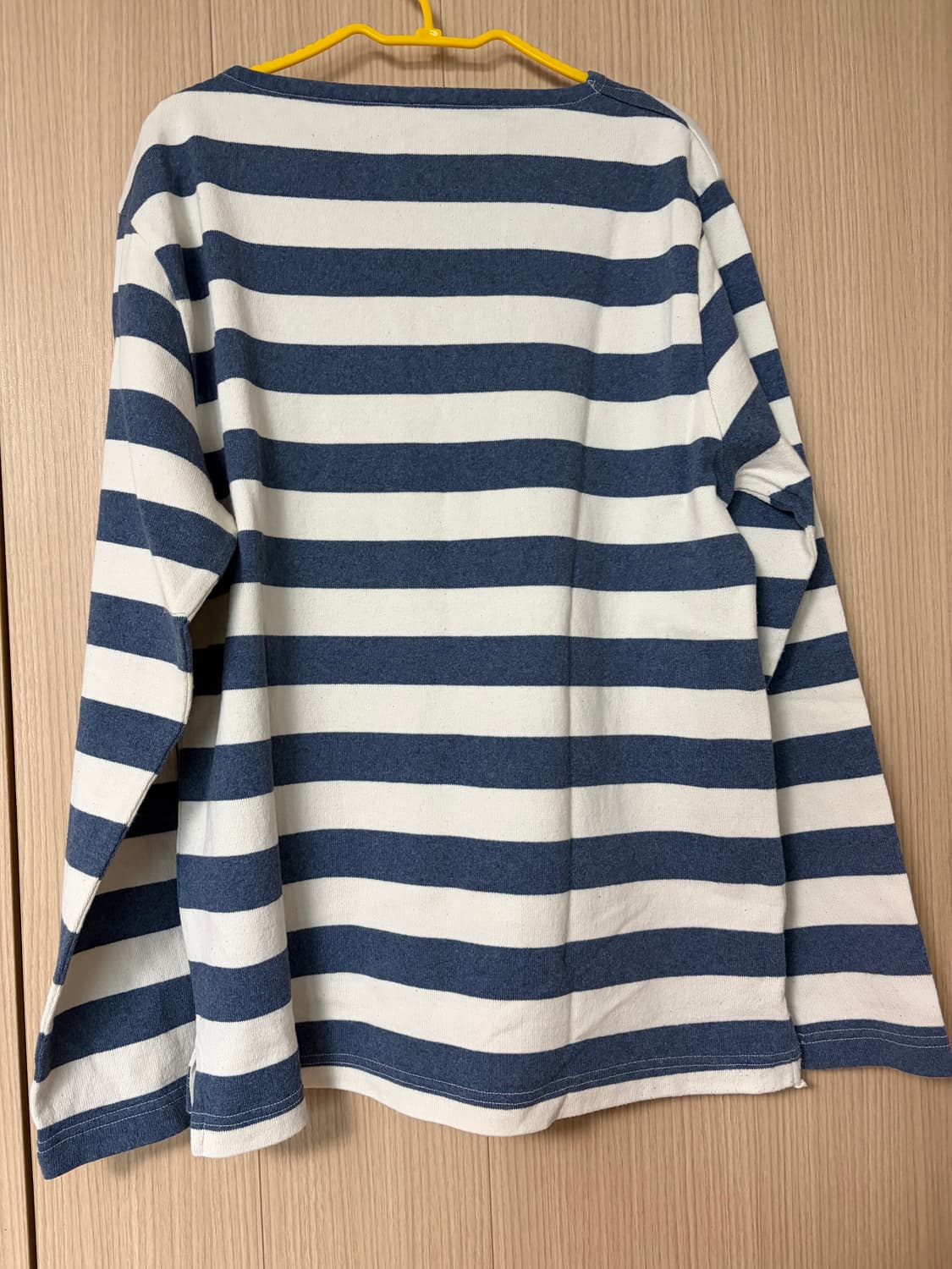 (새제품) 무인양품 태번수 보트넥 스트라이프 티셔츠 상품이미지2