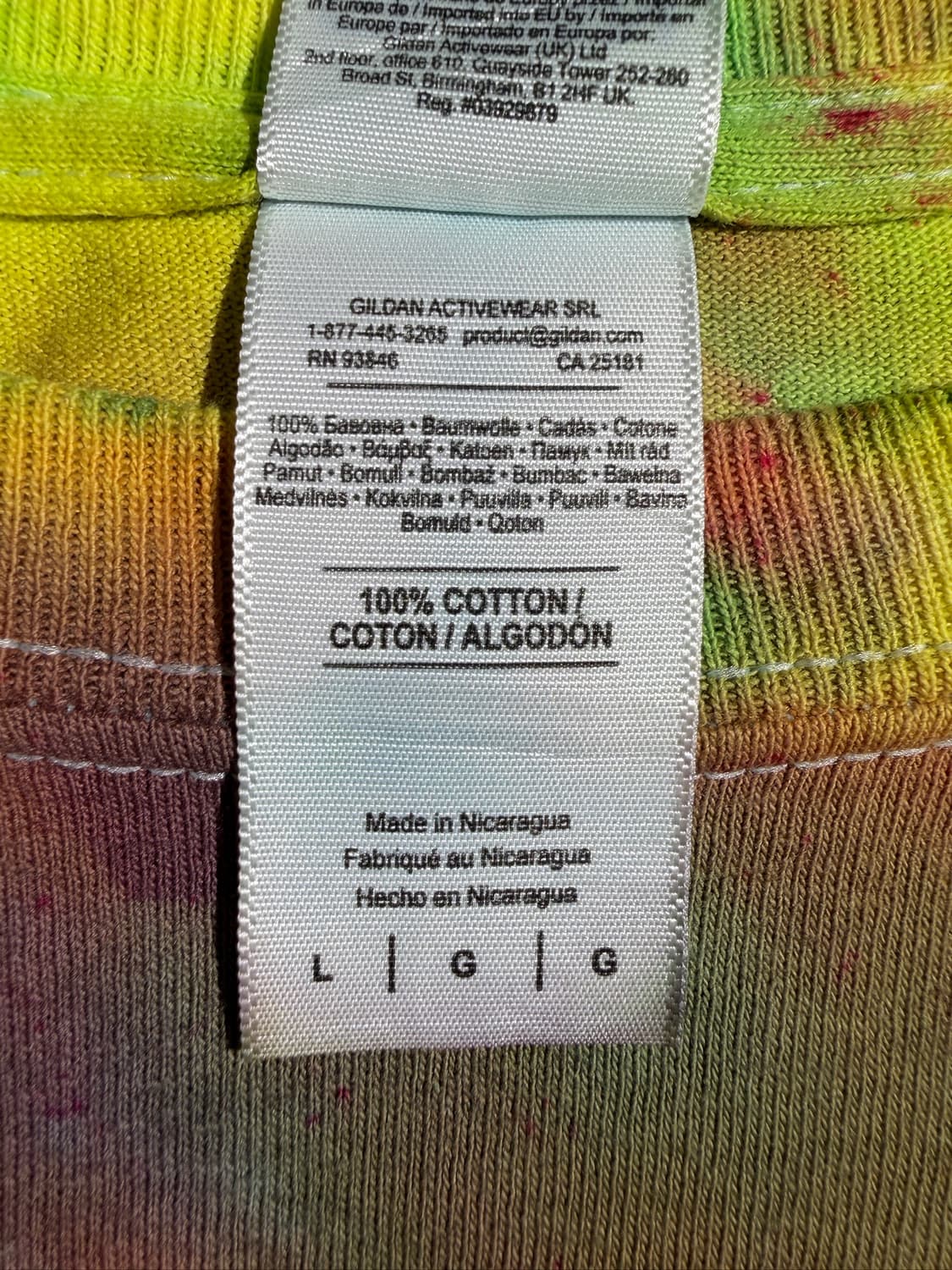 GILDAN Tiedye Tee 상품이미지6