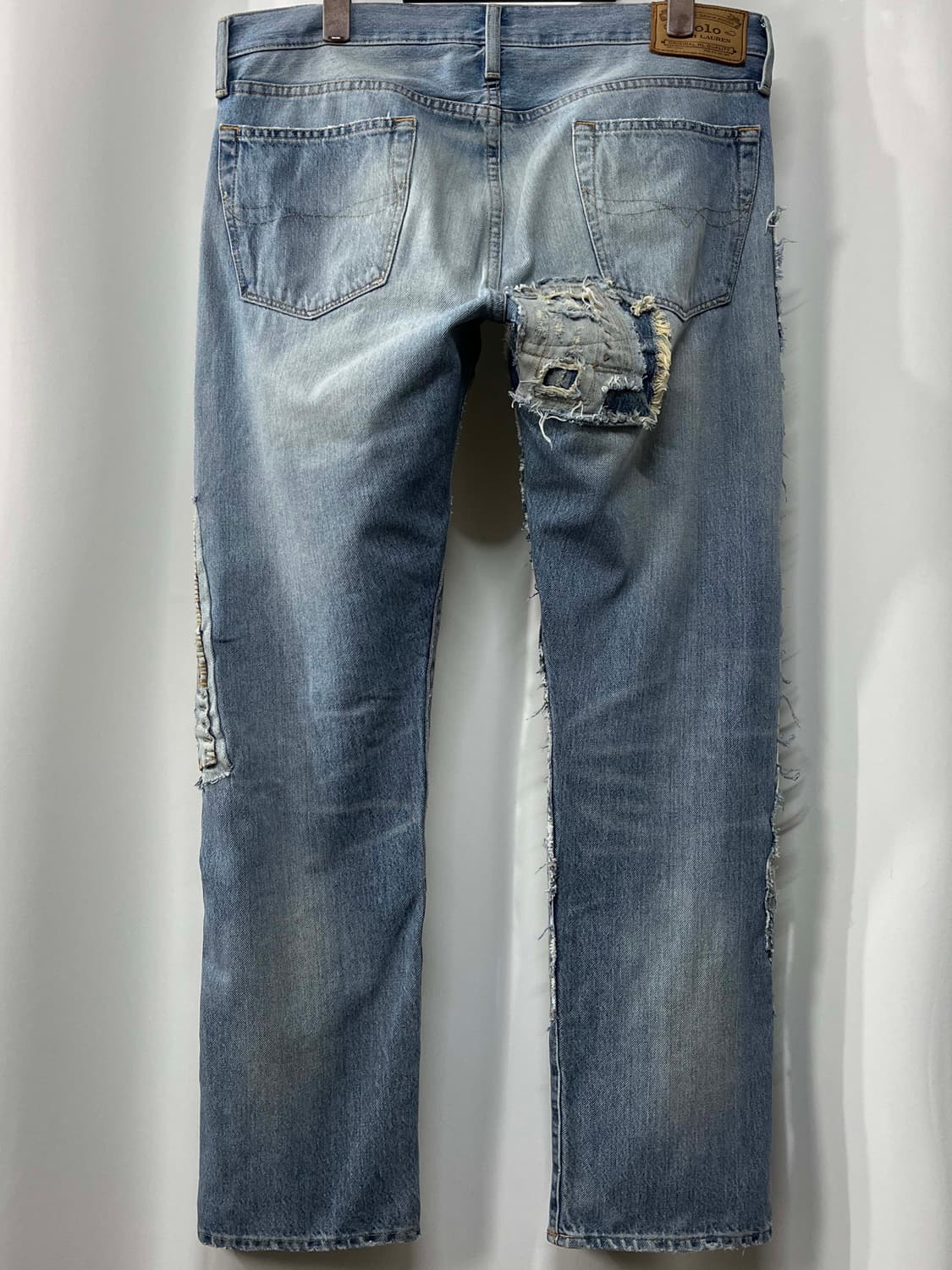 폴로 랄프로렌 1917 homer campbell 501 리페어 데님팬츠 상품이미지2