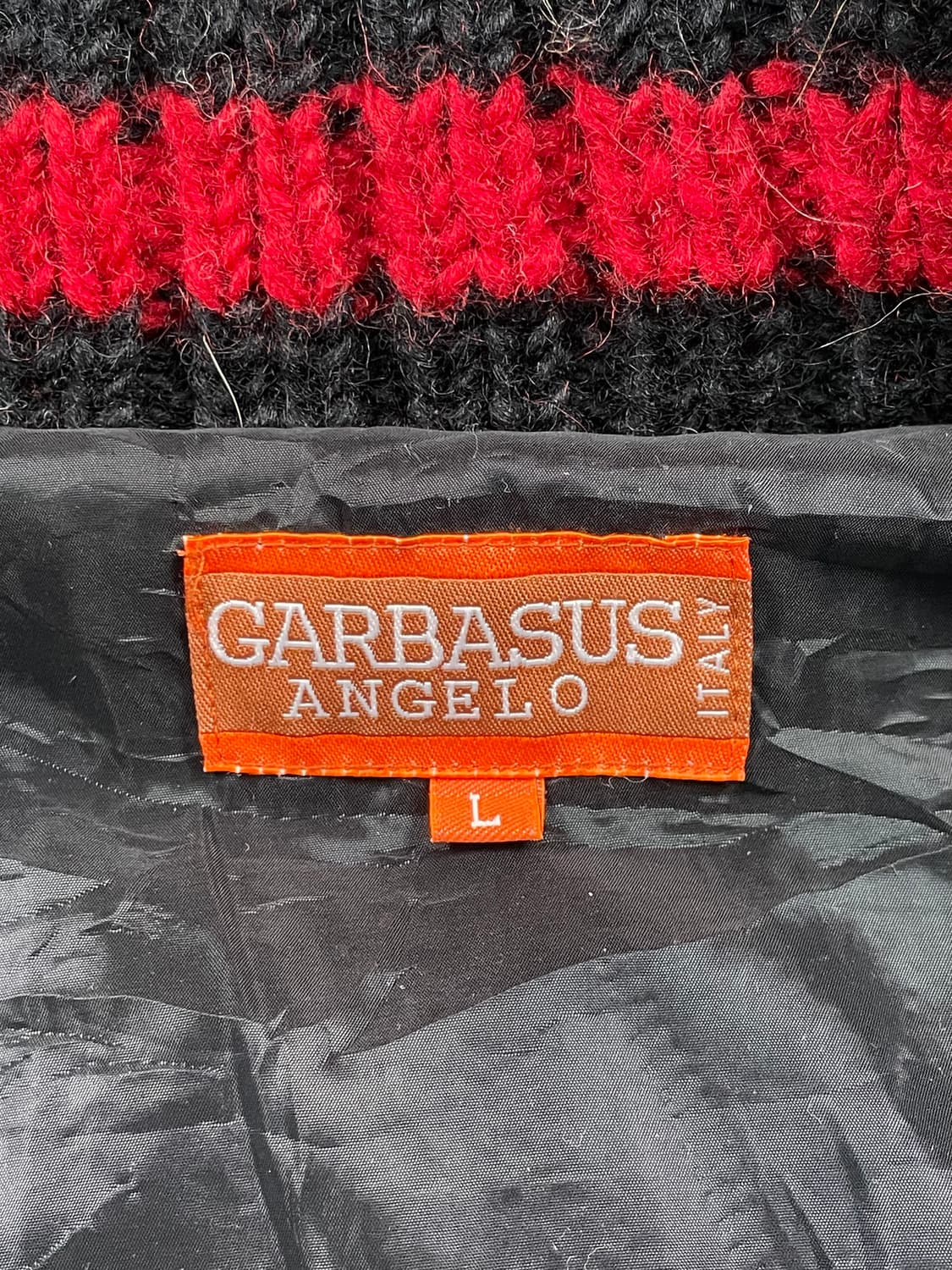  빈티지 울 니트 집업 상품이미지5