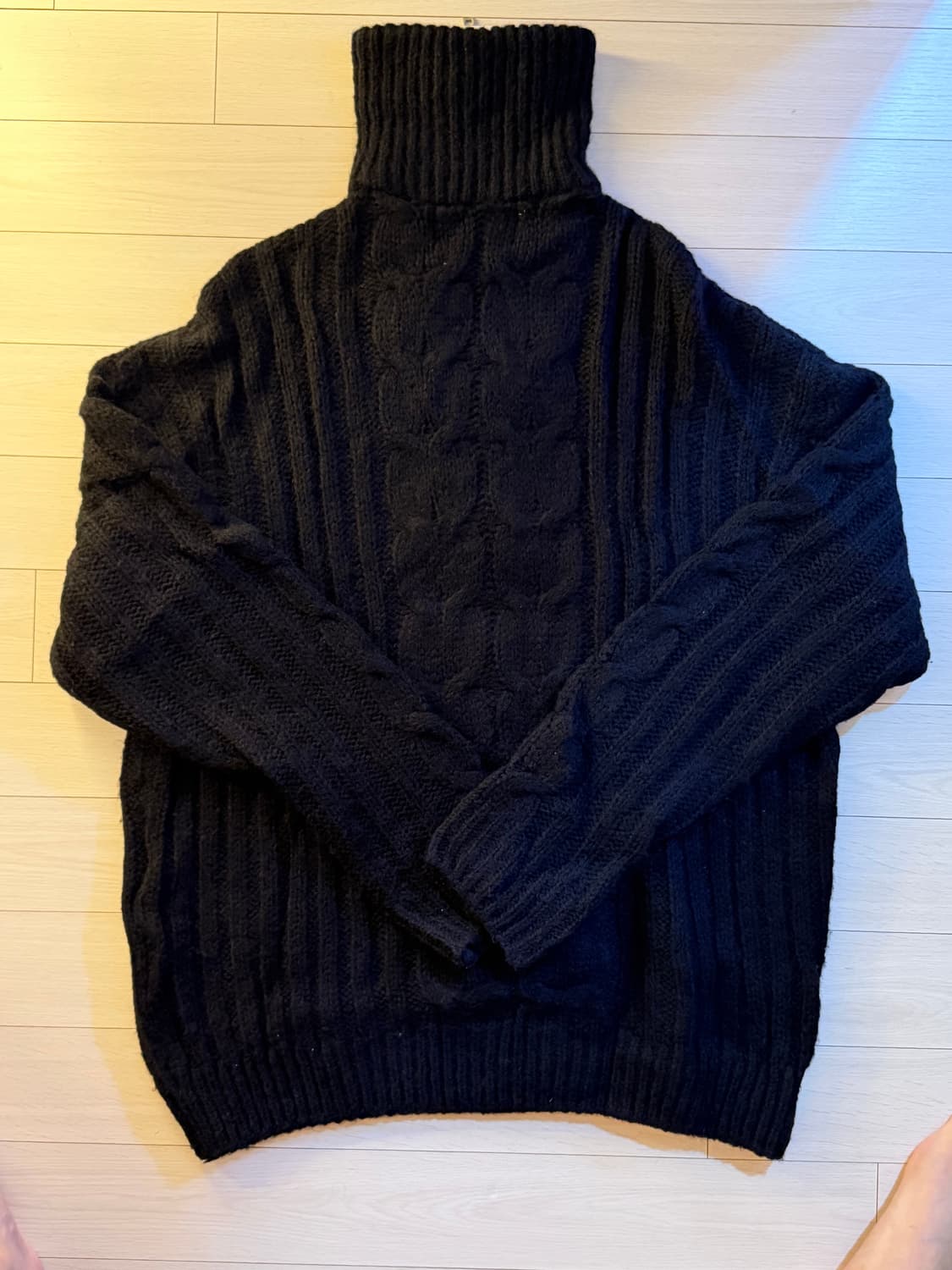 토니웩 하프 집업 케이블 니트 상품이미지4