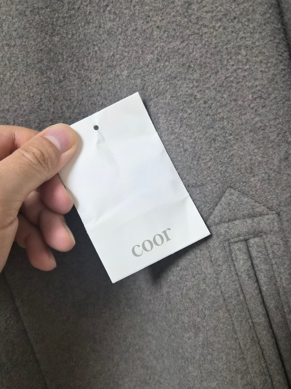 쿠어 발마칸 코트 멜란지토프 L사이즈 상품이미지4