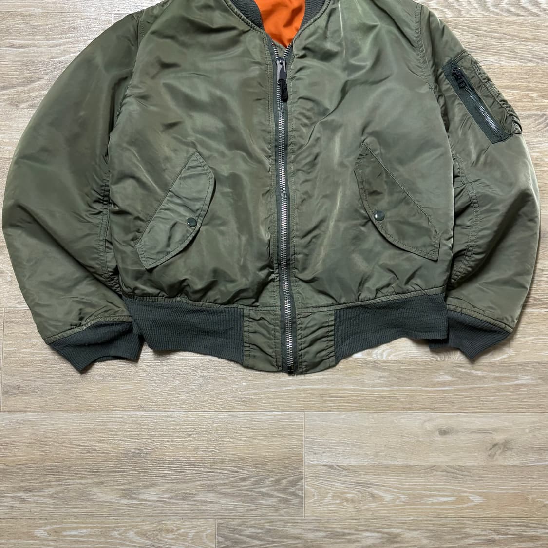 90’s Alpha Ma-1 Flight Jacket 알파 항공점퍼 상품이미지3