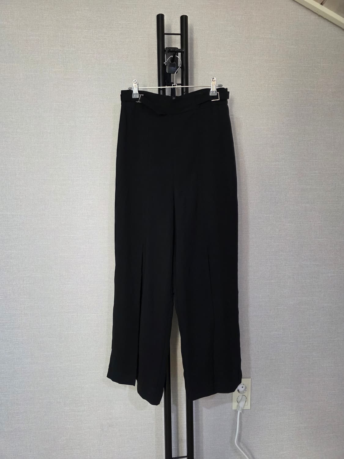 자라 여성 밑단주름 와이드팬츠 M (MEX28) 상품이미지2