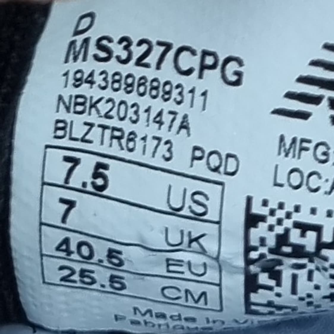 뉴발란스 327 운동화 255 상품이미지6