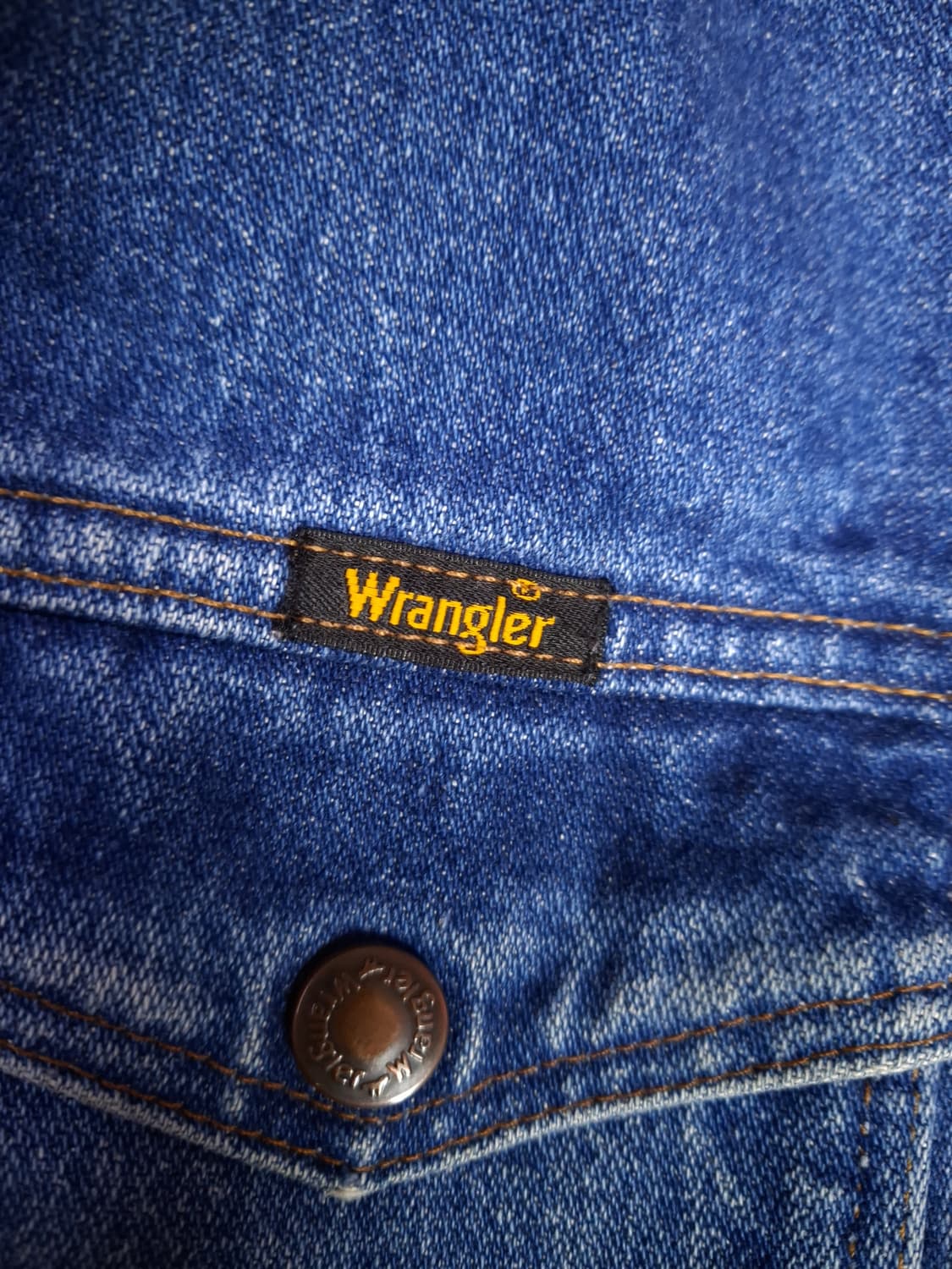 오리지날 80's 랭글러 데님 쉐르파 자켓 상품이미지2