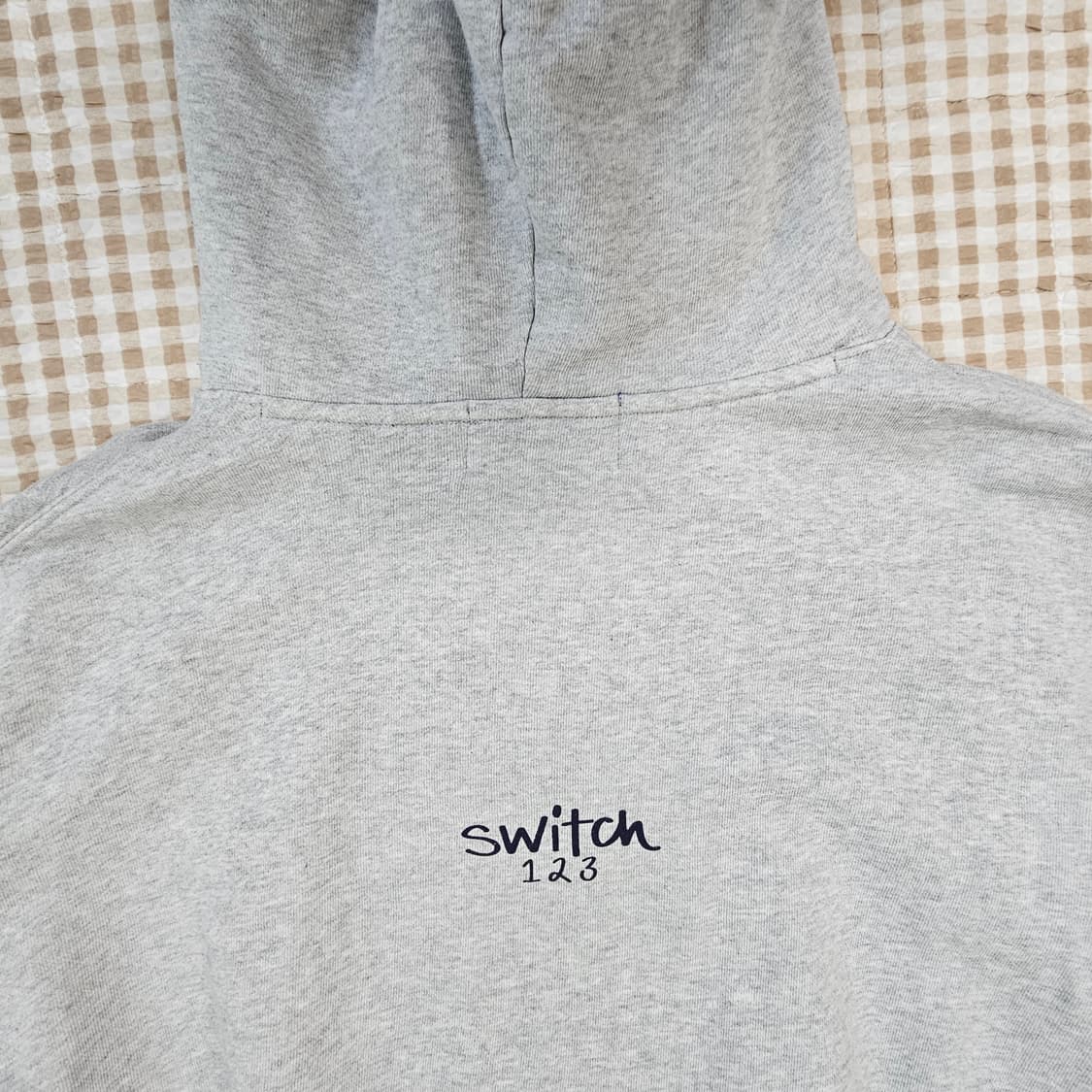 스위치123 오버핏 후드티 남자100~105 상품이미지5