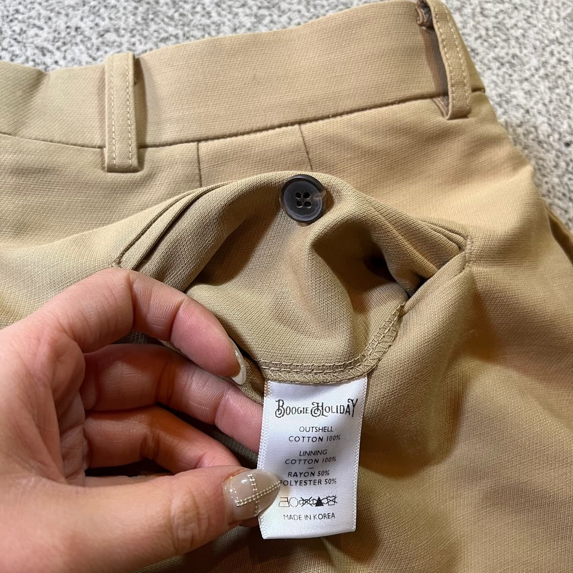 부기홀리데이 핀턱 치노팬츠 상품이미지4