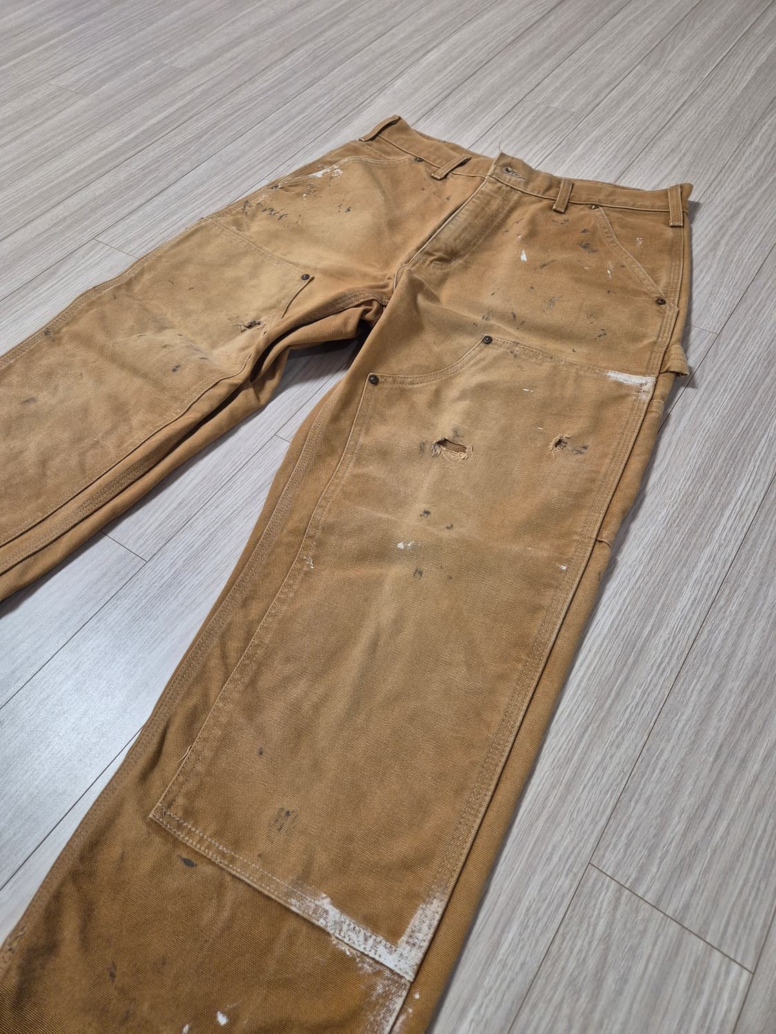 00s USA 빈티지 칼하트 더블니 (32) 상품이미지4