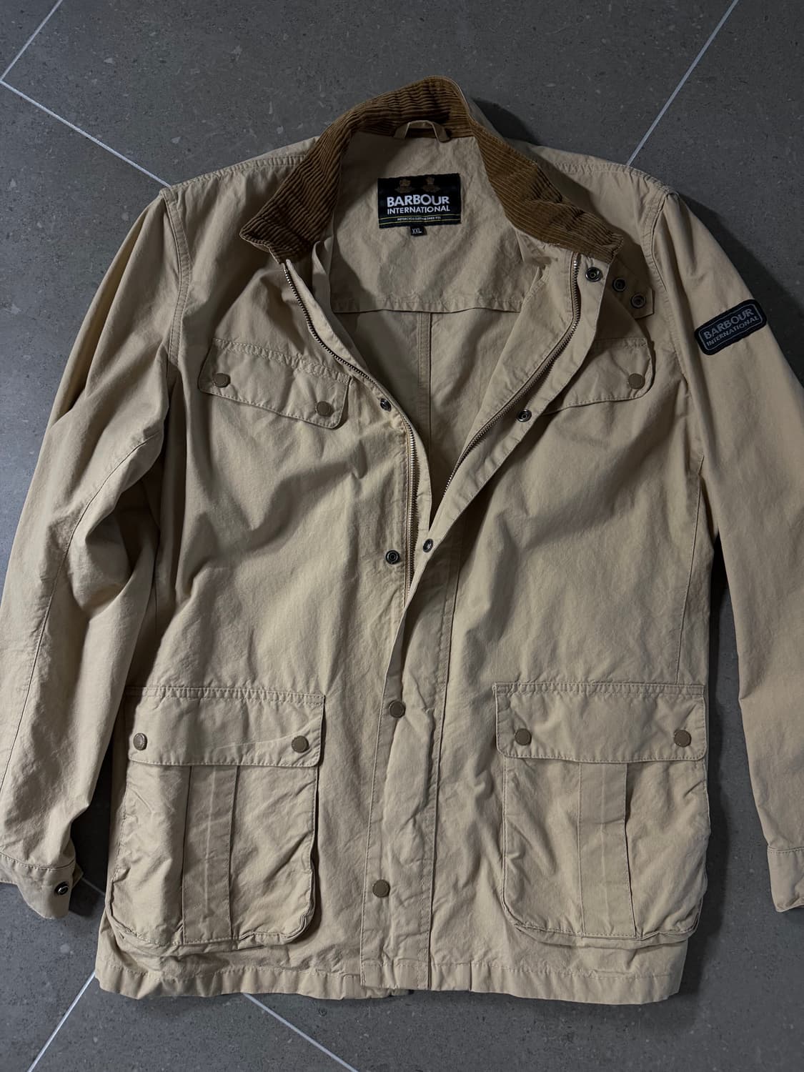 바버 인터네셔널 썸머 워시 듀크 자켓 XXL 상품이미지2