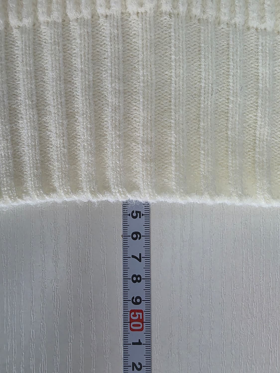 난닝구 크롭 브이넥 카라 니트 Free 상품이미지4