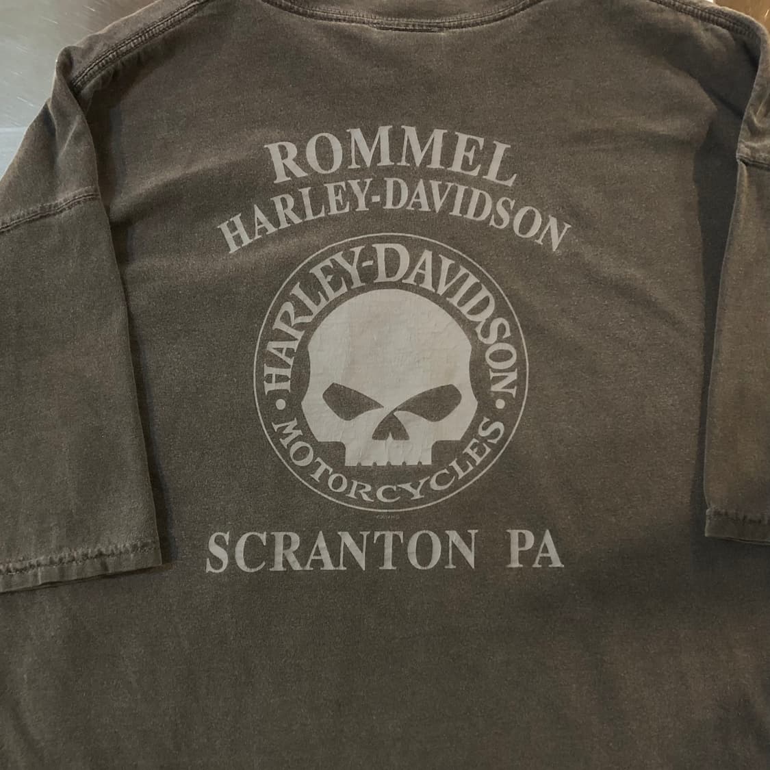 [NO.9] 할리데이비슨 y2k 포켓 그런지 반팔 티셔츠 상품이미지4