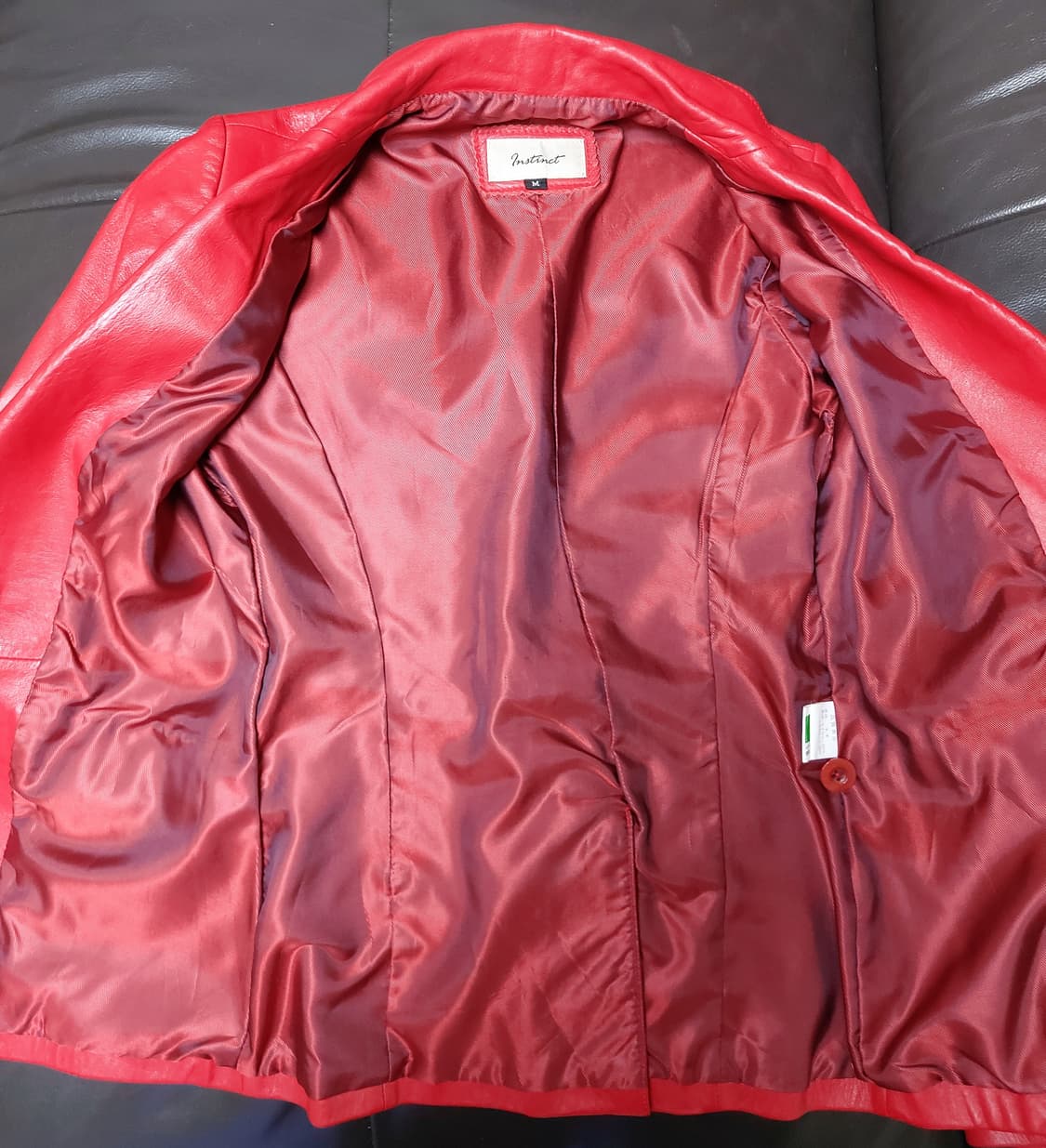 인스팅트(Instinct) 양가죽 자켓 (M)55사이즈 상품이미지4