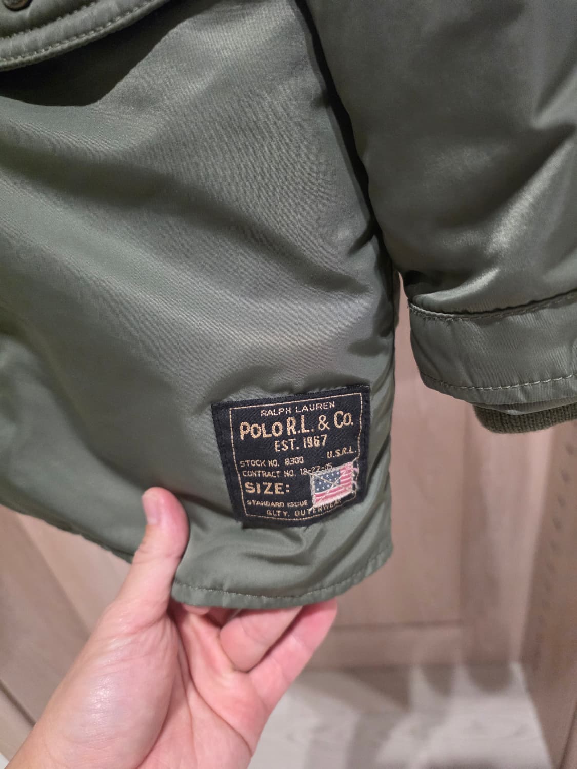 폴로 랄프로렌 N3B 파카 S 상품이미지5