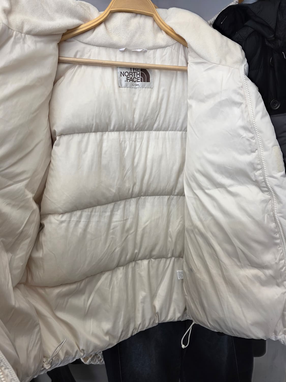 노스페이스 화이트라벨 리버턴 티볼 패딩 L 상품이미지8