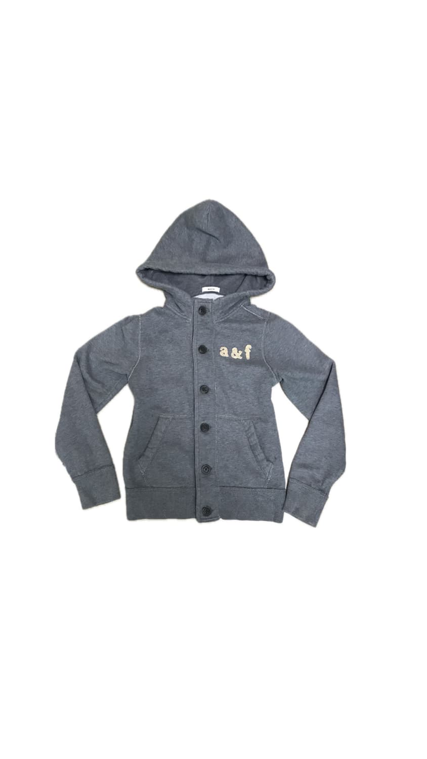 아베크롬비 키즈 버튼 로고 후드집업 상품이미지1