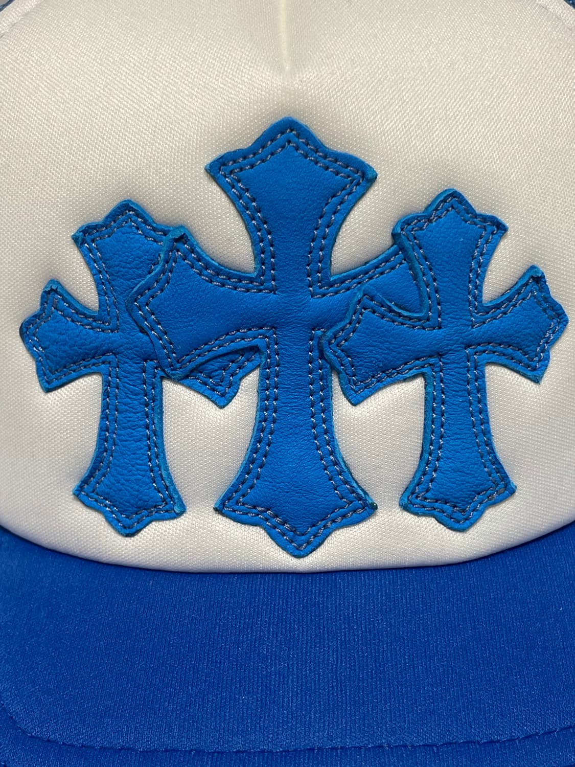 크롬하츠 블루 세메터리 패치 모자 상품이미지2