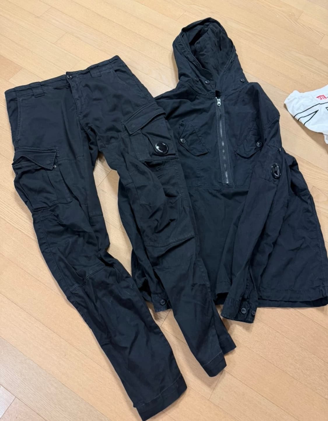 cp컴퍼니 렌즈 아노락후드, 팬츠 일괄 상품이미지1