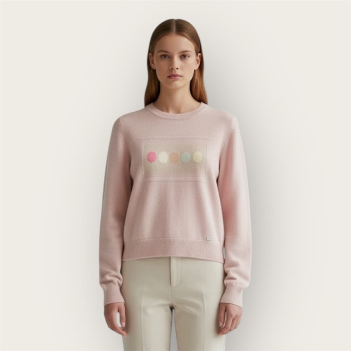 .40/ 샤넬 캐시미어 라운드 니트 상품이미지1