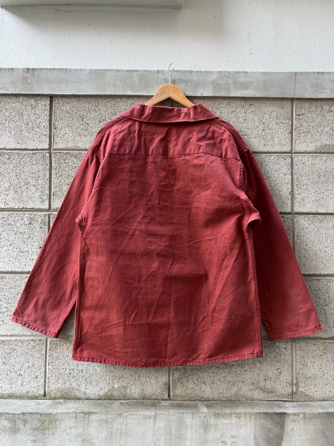 FADED RED OLD FRENCH FISHERMAN 피셔맨스목자켓 상품이미지2