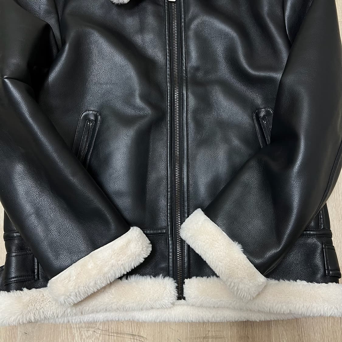 마스터베어 남성 양털 무스탕 자켓 XL/105  상품이미지3