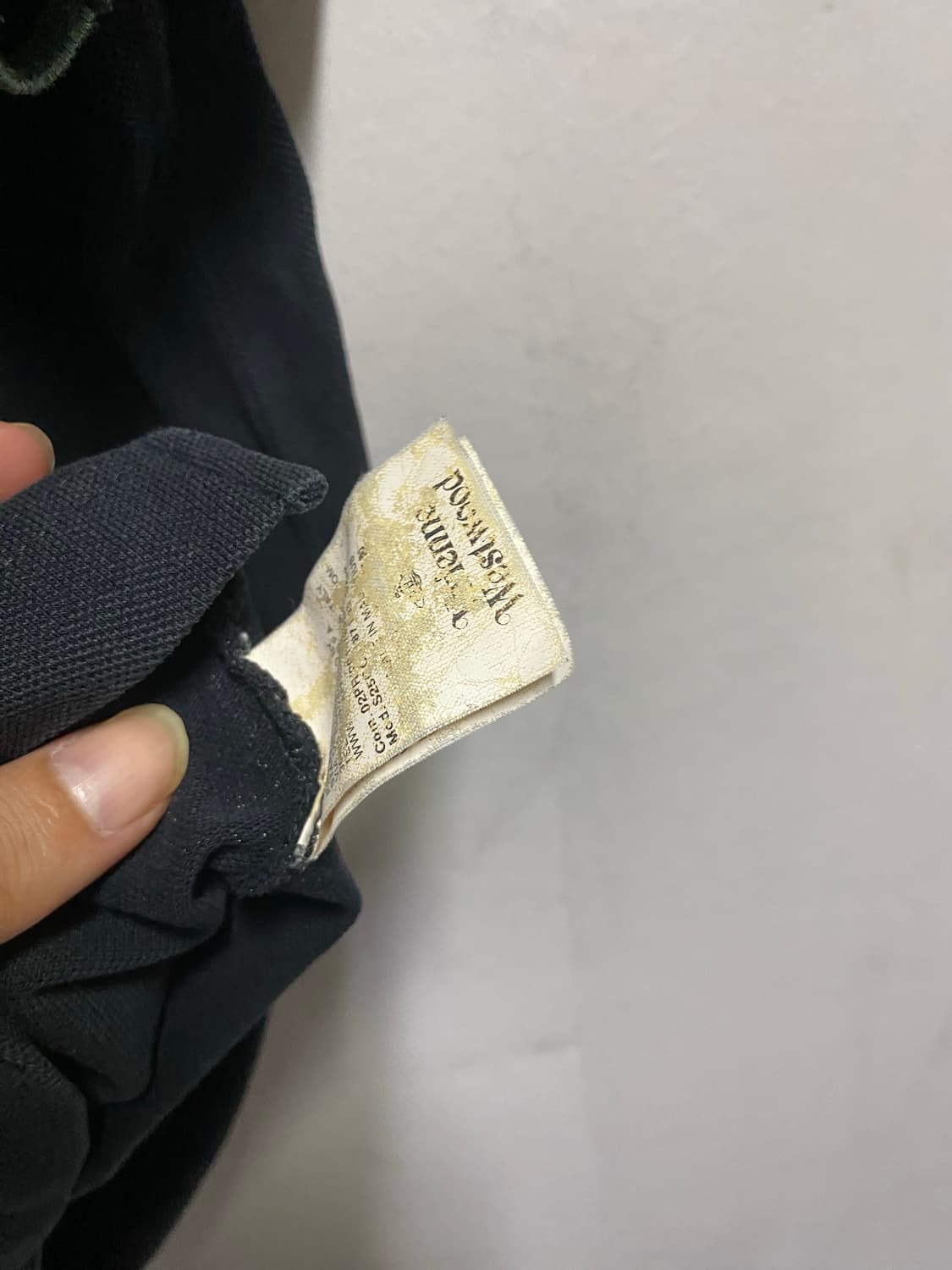 비비안웨스트우드 빅로고 폴로 셔츠 상품이미지6