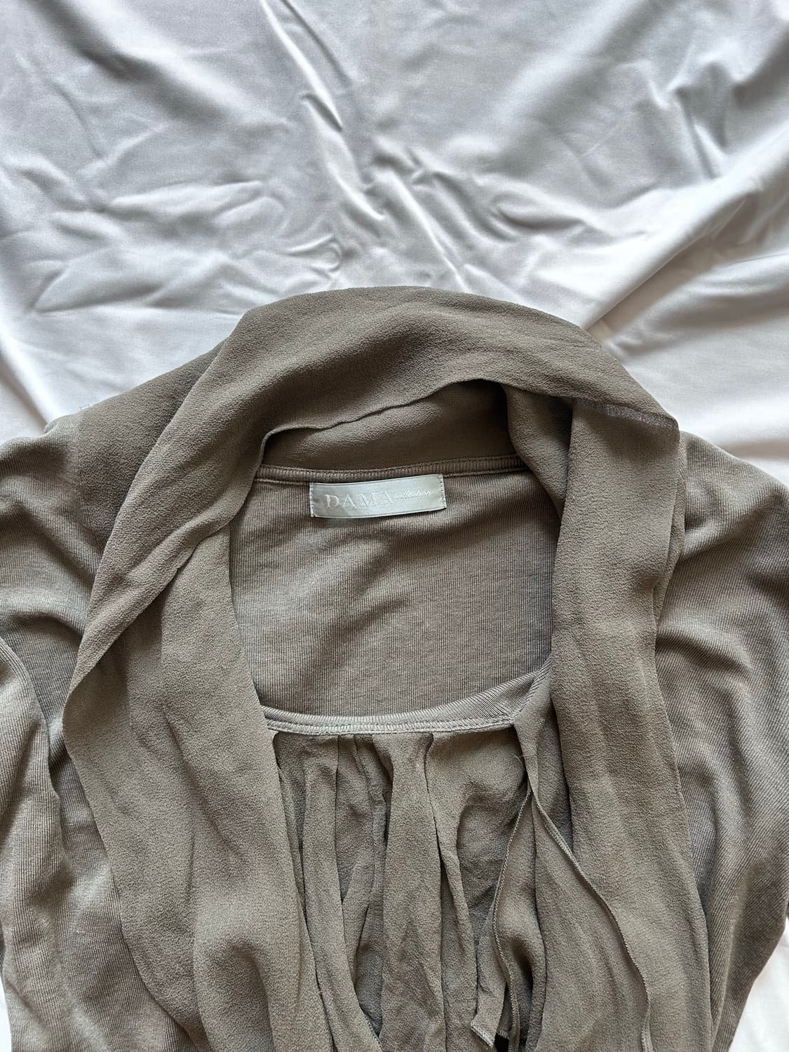 Dama Scarf-neck long sleeve 상품이미지3