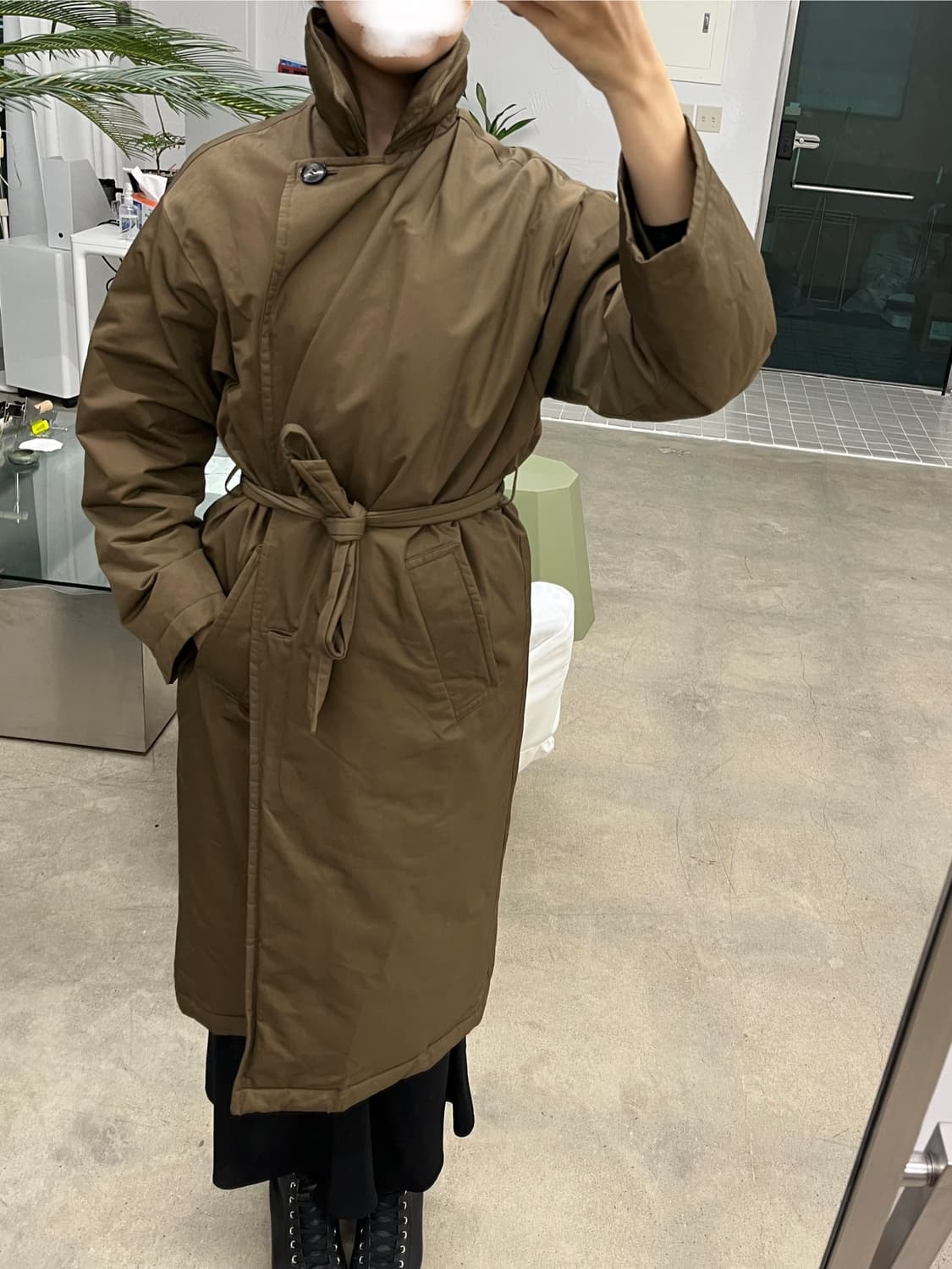 AMOMENTO 아모멘토 패딩 코트 상품이미지7