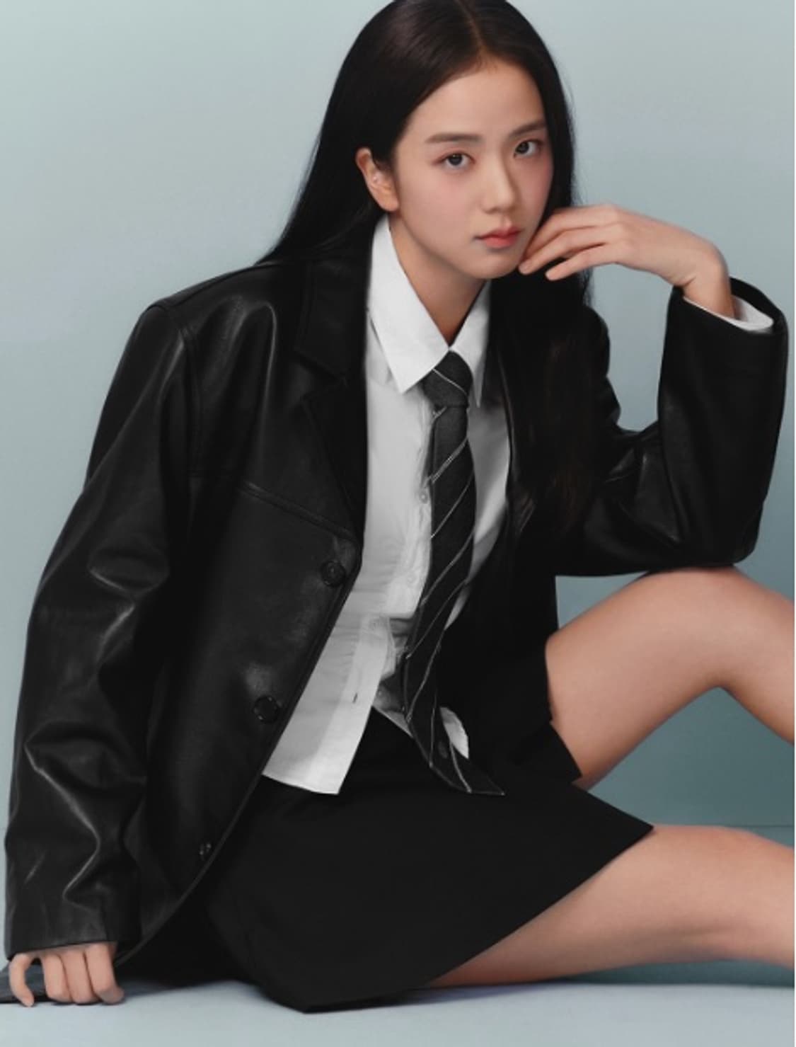 스트 램스킨 레더 하프자켓 정가 55만 상품이미지4