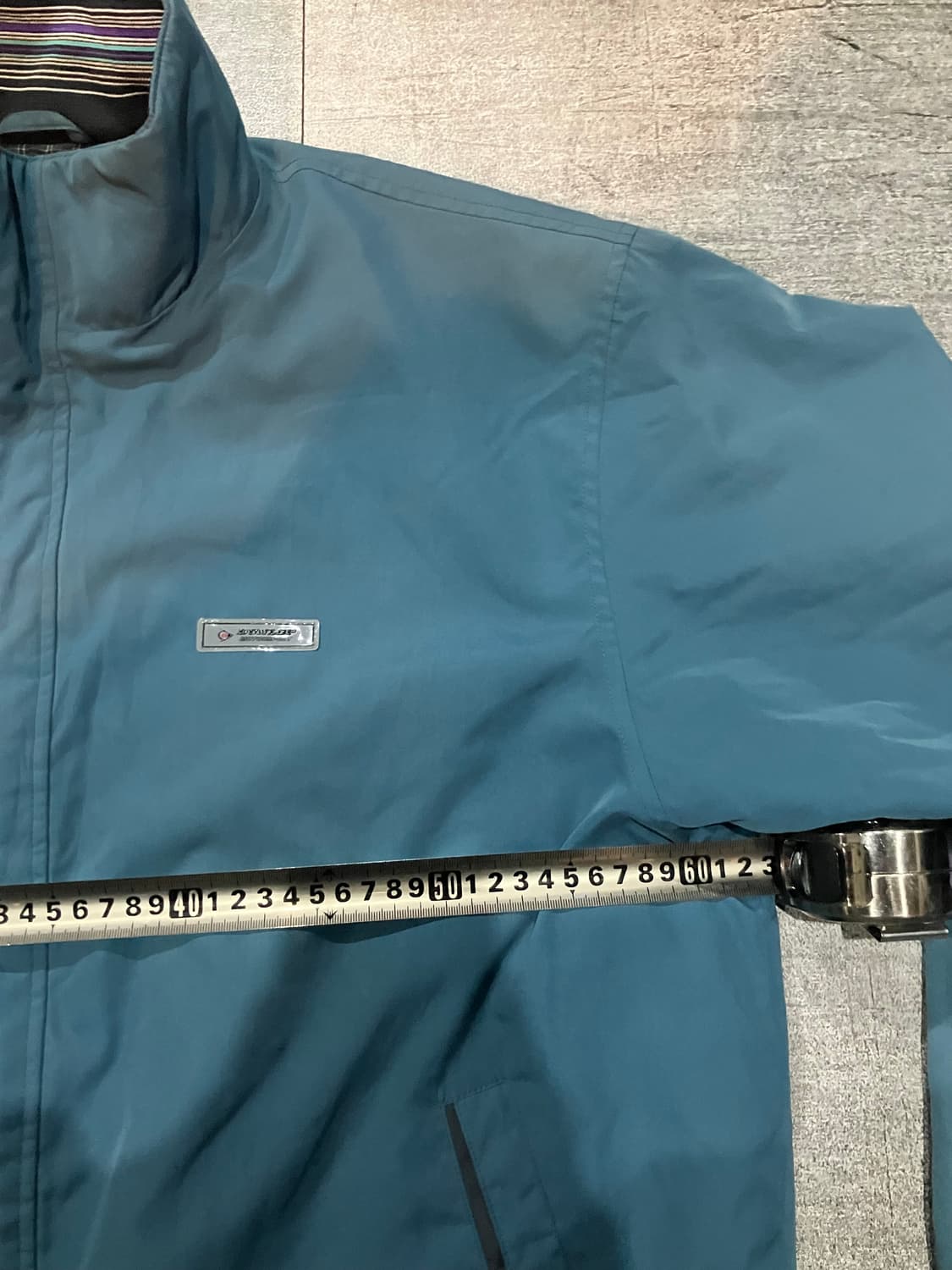 일본빈티지 Dunlop 던롭 올드스쿨아메카지 스트릿 아방핏 봄버자켓 상품이미지2