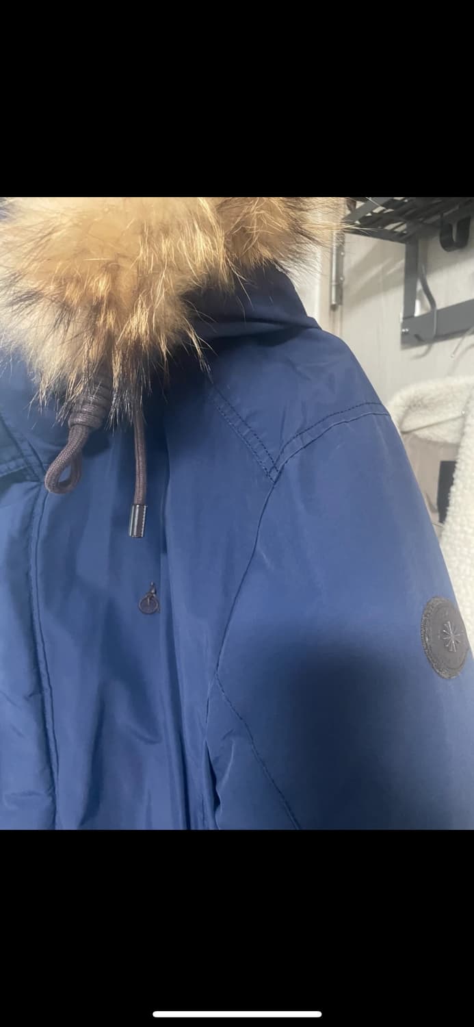 빈폴 라쿤털 후드 덕다운 패딩 105사이즈 상품이미지2