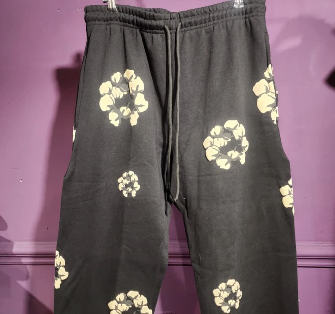 XL) 데님티어스 후드 , 팬츠 블랙 판매합니다 상품이미지5