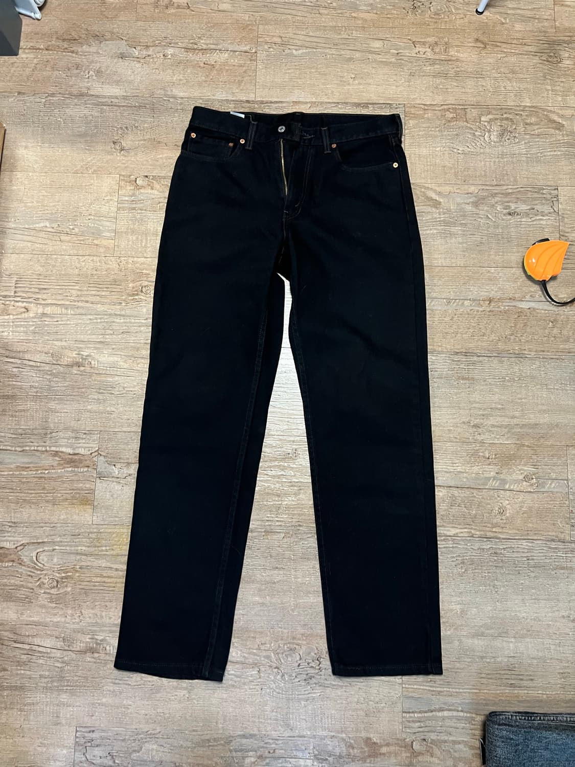 리바이스 550 릴렉스 핏 청바지 Black 33/34 (긴기장) 상품이미지5