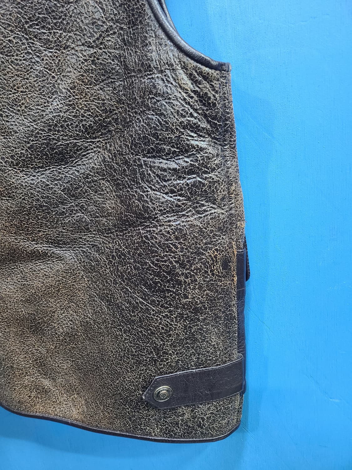 30살 리얼 빈티지 양털양가죽무스탕조끼 like아메카지 상품이미지6