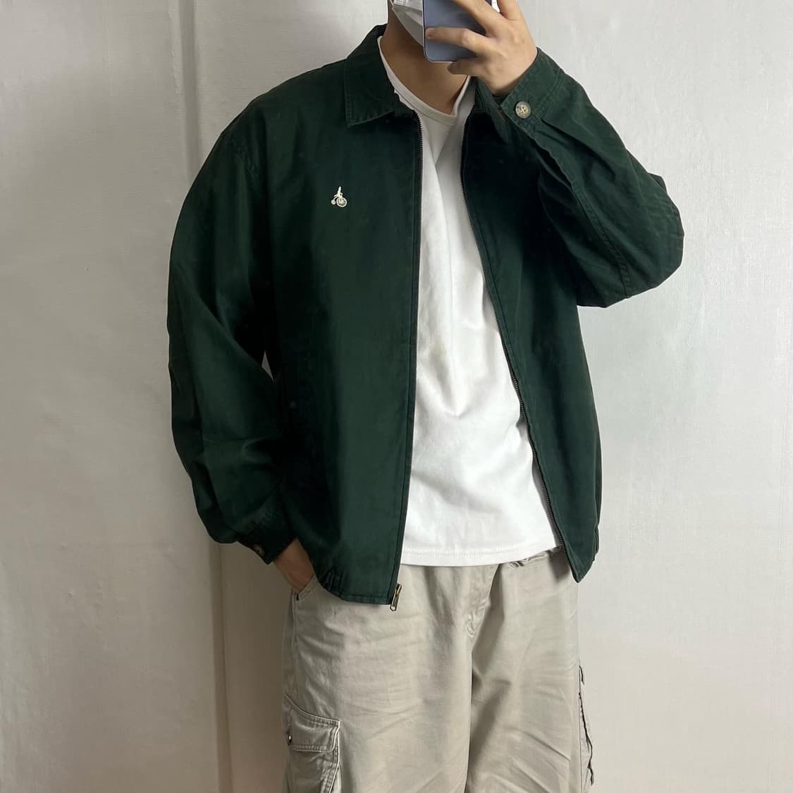 90s 빈폴 블루종 자켓 상품이미지1