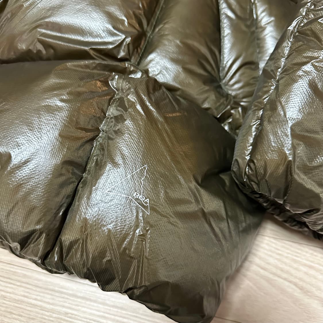 로아 큐브 650 필 파워 다운 자켓 다크 그린 L 상품이미지3