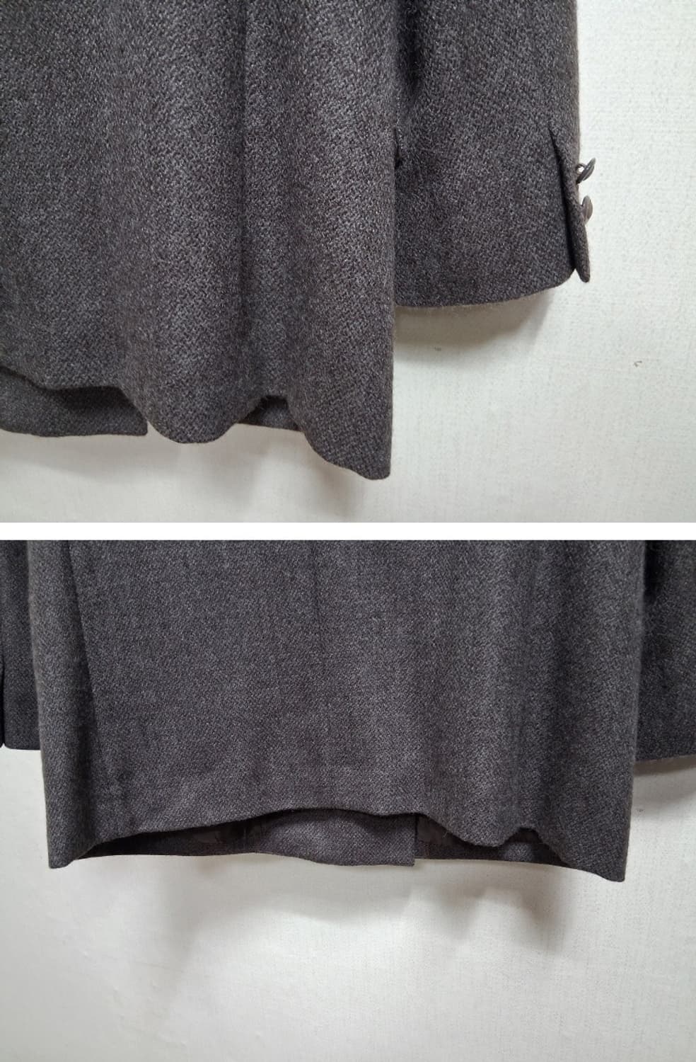 일본구제 PLATA 짙은 모카브라운 더블모직쟈켓 보이핏66 77
원산지 상품이미지6
