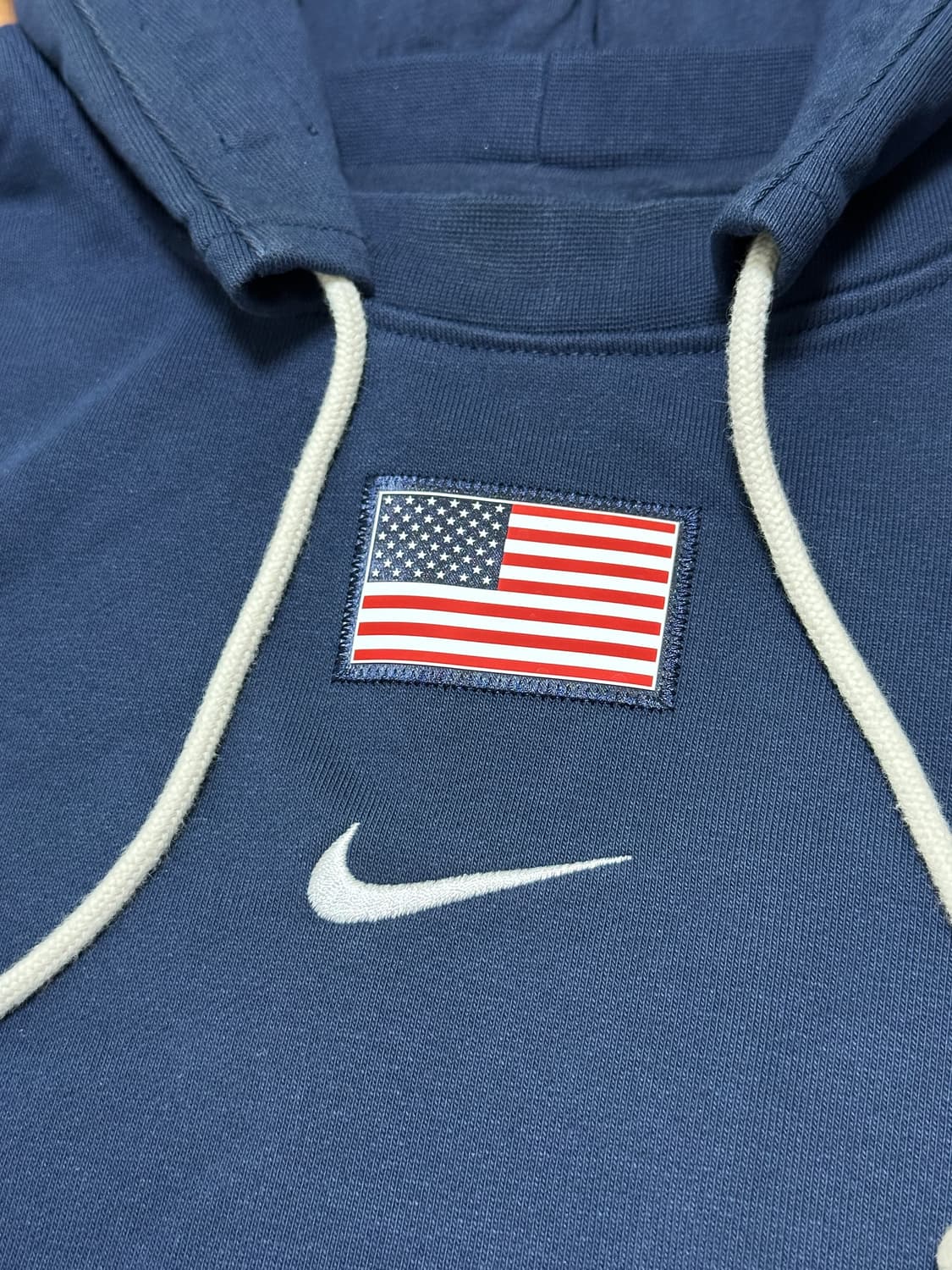 나이키 팀 USA 성조기 네이비 후드 100 상품이미지10