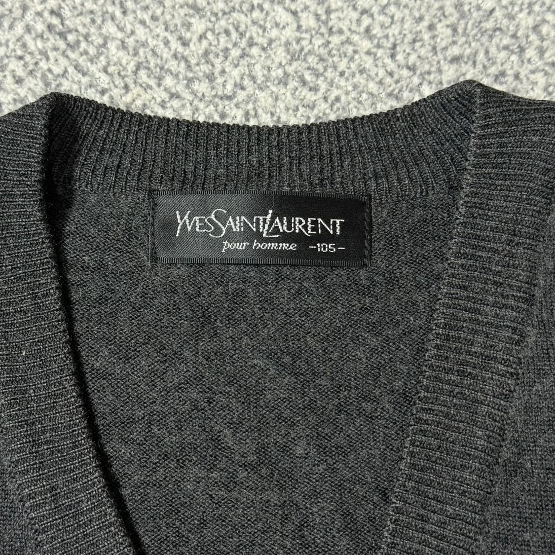 생로랑 YSL 울 니트 조끼 상품이미지5