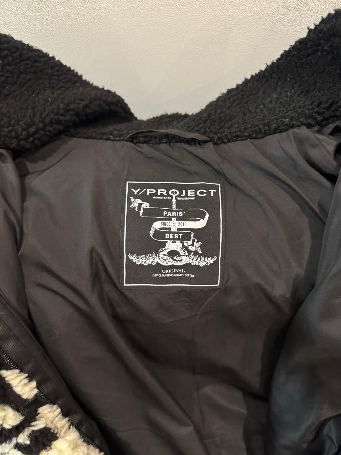 와이프로젝트 파리 베스트 자카드 플리스 자켓 상품이미지4