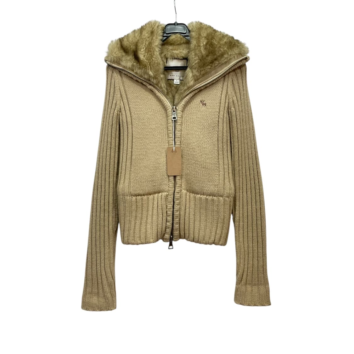 Abercrombie Fur-Lined Knit Zip Hoodie 상품이미지2